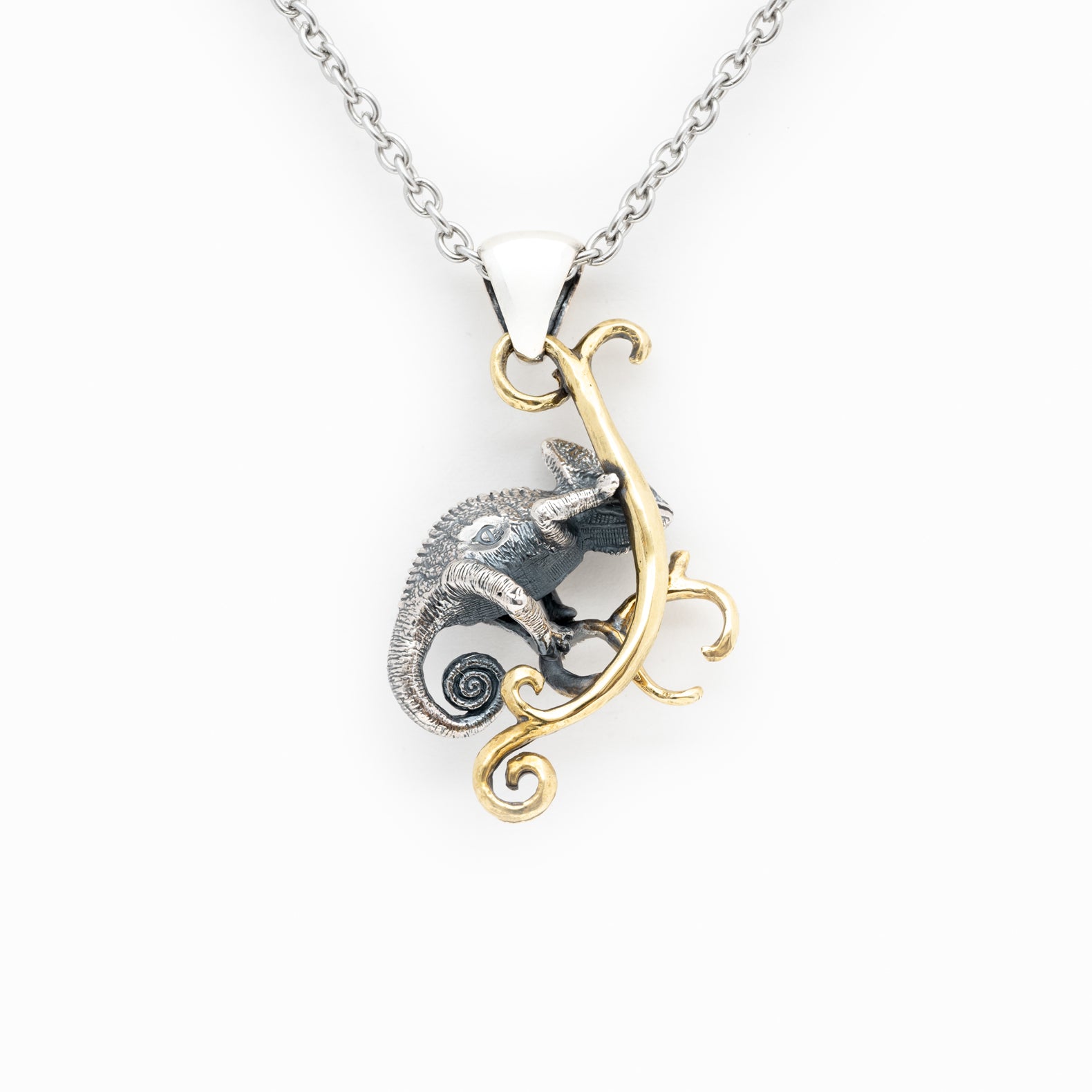 Veiled Chameleon Pendant