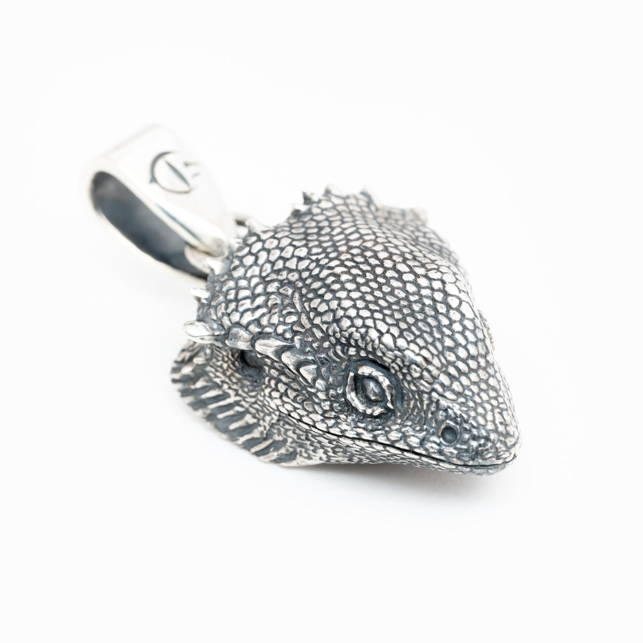 Bearded Dragon Head Pendant
