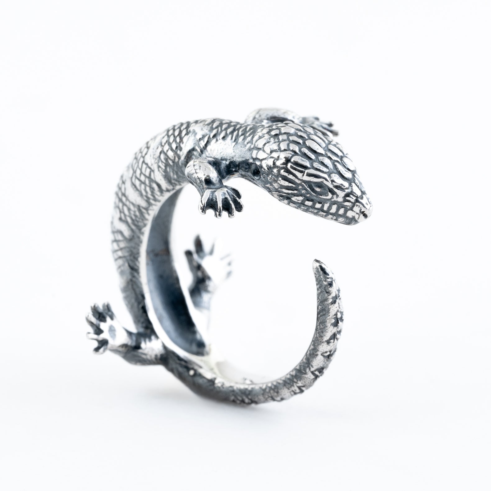 Blue Tongue Skink Ring