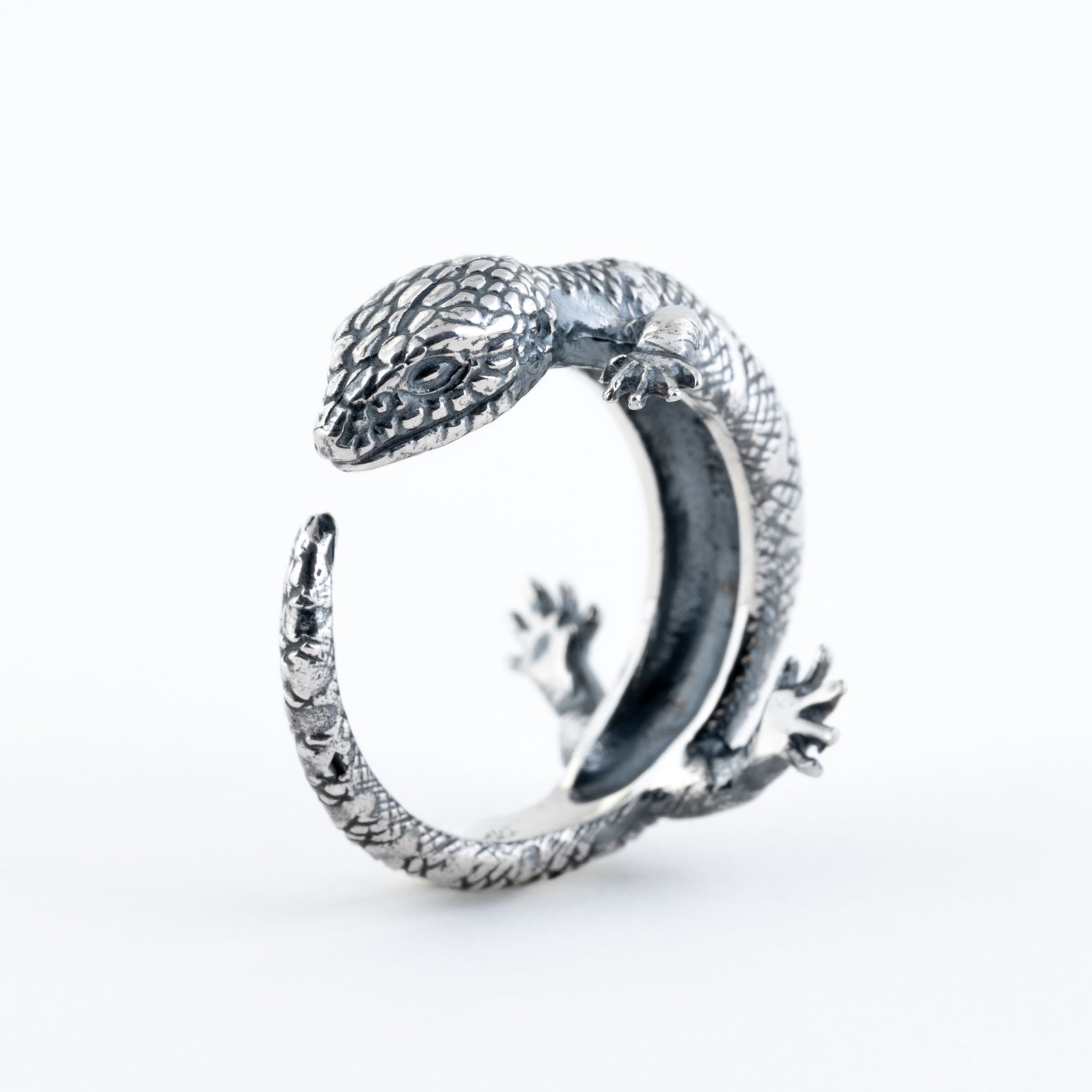 Blue Tongue Skink Ring