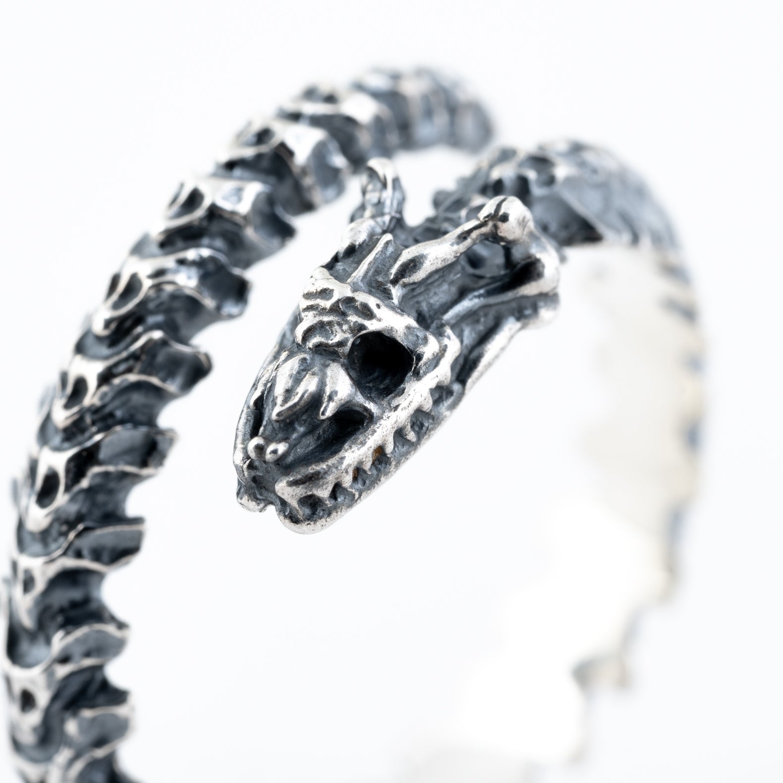 Snake Skeleton Ring Small