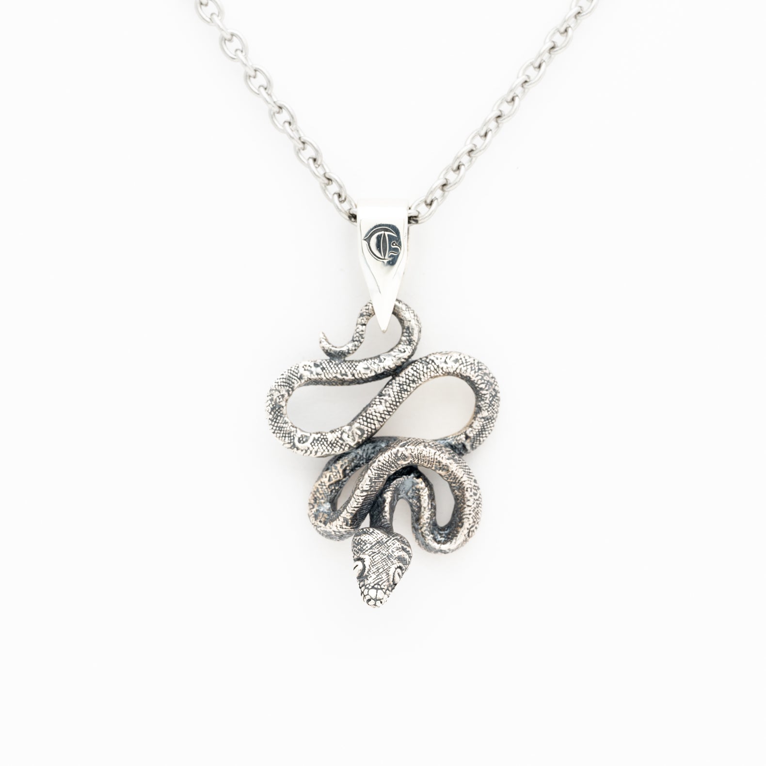 Garden Tree Boa Pendant