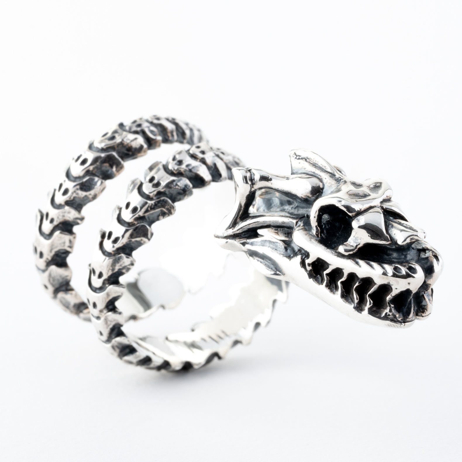 Snake Skeleton Ring
