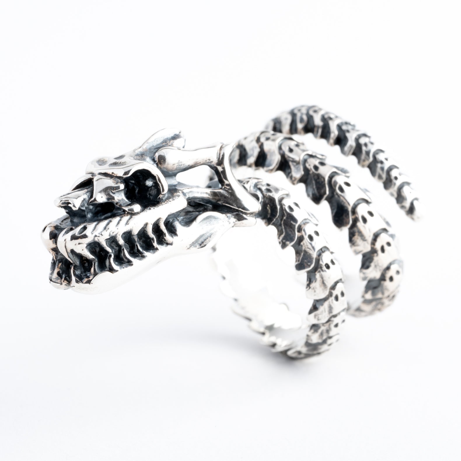 Snake Skeleton Ring