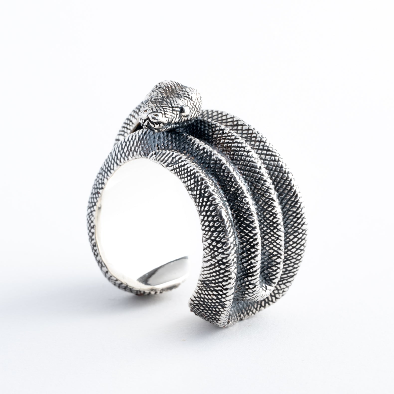 Green Tree Python Ring