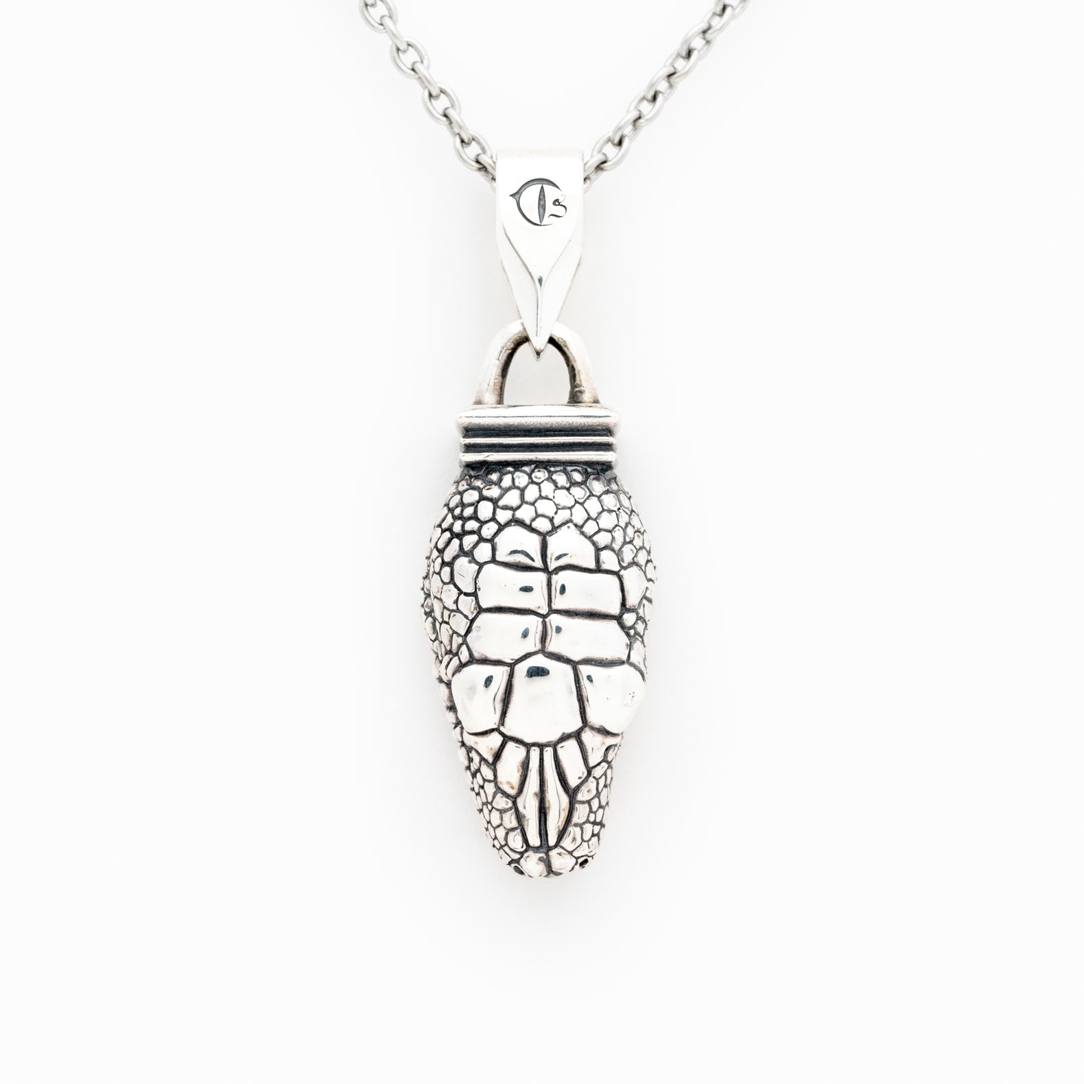 Moluccan Python Head Pendant
