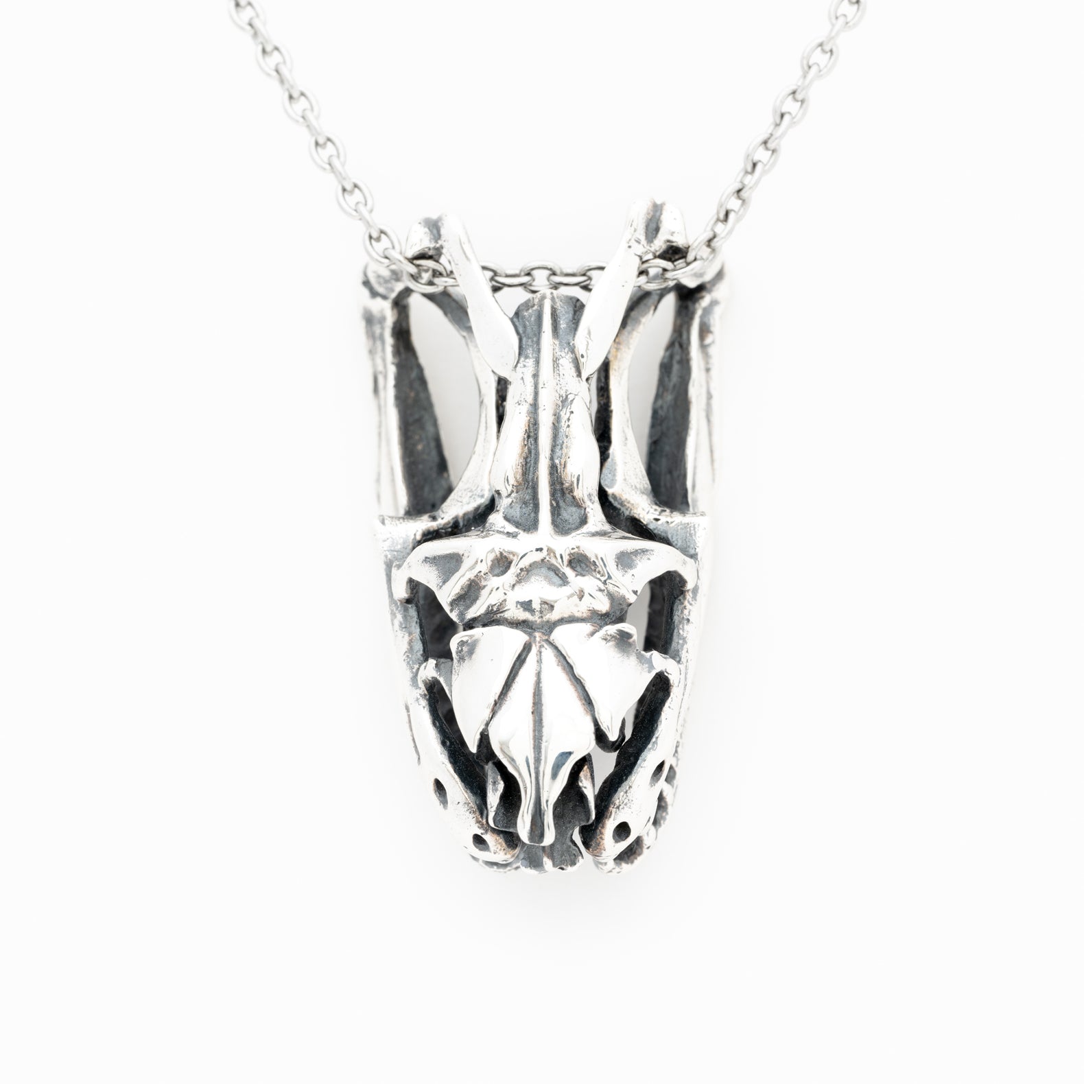 Retic Skull Pendant