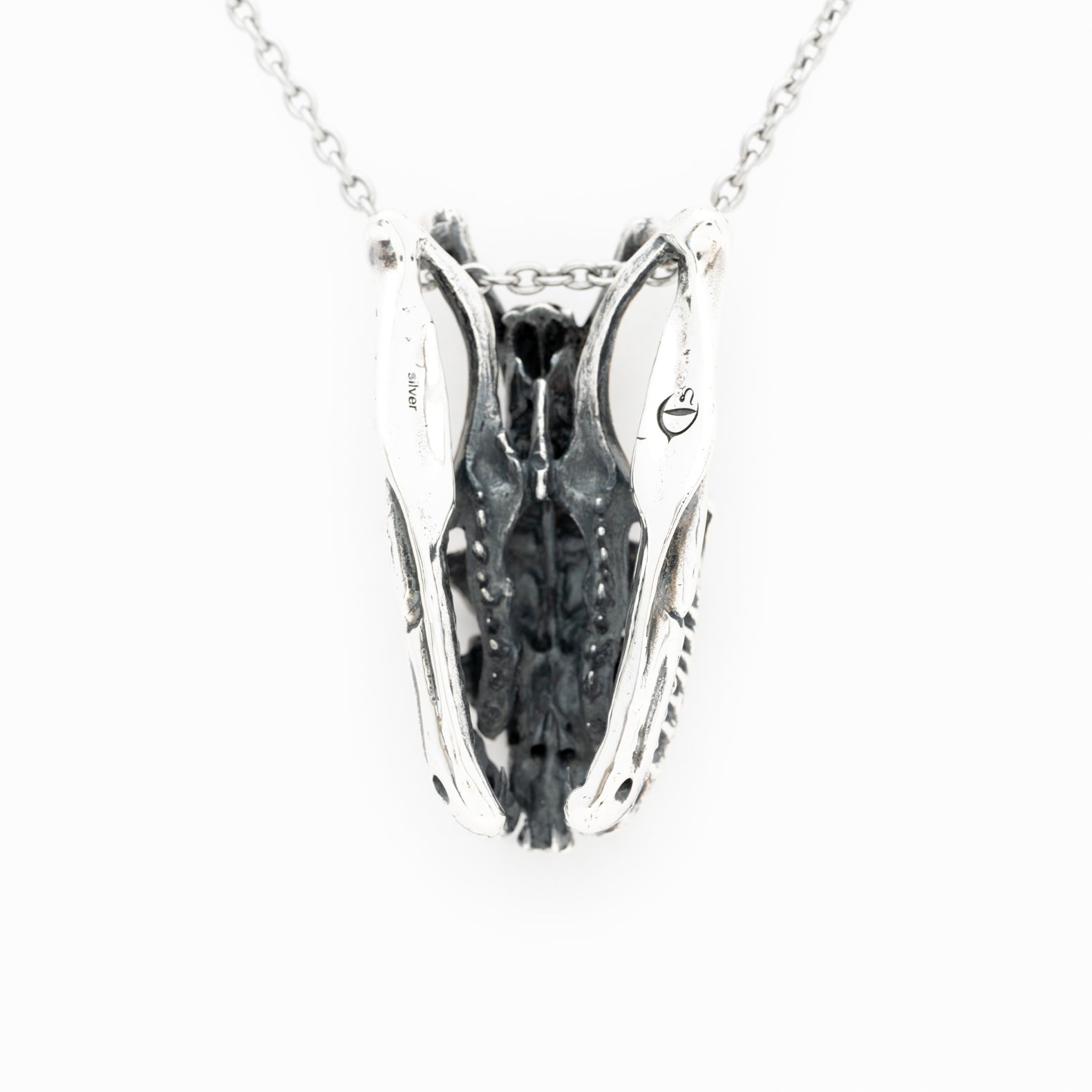 Retic Skull Pendant